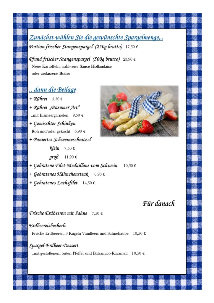 Bräustübl Bad Harzburg Saisonkarte